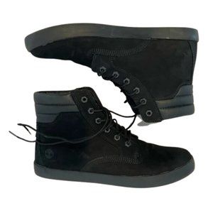 Timberland Black Dausette High-Top Sneaker Boots sz 9.5